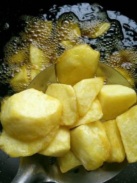 拔丝土豆吃瓜,拔丝土豆与夏日吃瓜的完美邂逅