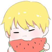 生气吃瓜头像女生可爱