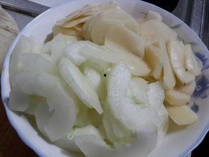 土豆片吃瓜,夏日清爽新吃法