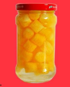 吃哈密瓜罐头,哈密瓜罐头美食之旅
