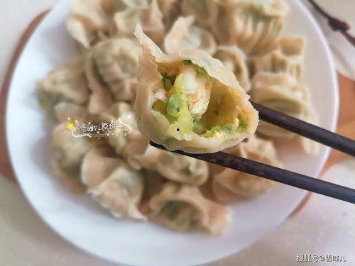 吃小瓜鸡蛋饺子,家常美味，暖胃又暖心